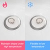 sourcing map 2Pcs Drain Stoppers, Rubber Bathtub Stopper Sink Plugs