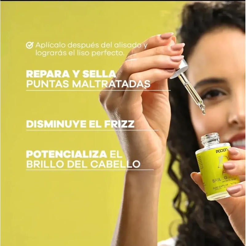 La Poción Serum Oleo Brillo Inf - Ml A $6238