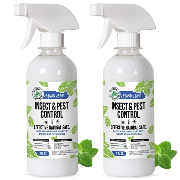 Mighty Mint 8oz Insect and Pest Control Peppermint Oil -