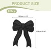 YELARXI Glitter Bow Iron on Patches Sequin Sew on Bows