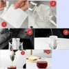 Generic Single Serve Coffee Bags, 50 Count, White, Cone Shaped,
