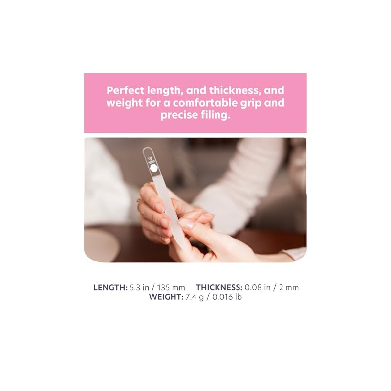 Bona Fide Beauty - Limas de uñas de cristal para