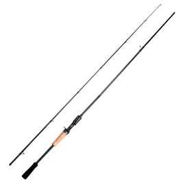 Handing Magic L Baitcaster Rod Freshwater Fishing Rods, 6'6''-8' Casting Rod, Fuji O+A Ring Guides, 24+30T Carbon Fiber Baitcasting Rod 2 Pieces Bass Fishing Rod, EVA & Cork Handle…