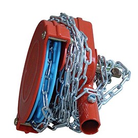 Light dep Greenhouse Blackout Plastic Roll up Chain Crank, Greenhouse Film Chain Crank Winch, Greenhouse Plastic Manual Roll up Crank for Ventilation