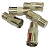 electrosmart Pack of 5 F Plug/Connector Push On Quick Release