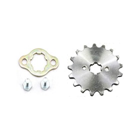 DSparts 17T Teeth 20mm 428 Chain Front Sprocket Cog Fit 110cc 125cc 140cc PIT PRO PIT Bike Trail Bike Dirt Bike Thumpstar