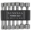 ChgImposs 14pcs/set Power Nuts Driver Drill Bit Tools Set 1/4