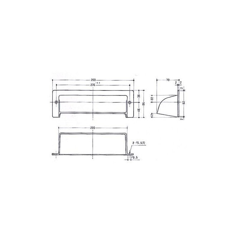 High Logic Post Blindfold 602 PO-MK(B)