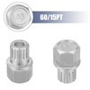 A ABSOPRO Anti-Theft Wheel Lock Wheel Nut Screw Removal Key