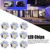 POCREATION 25Pcs AXD-1W-5V LED Chips, 5V LED Chip Bulb, 200LM