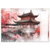 Chinas Harmonie - Terminplaner mit Landschaften und Symbolen (Wandkalender 2025
