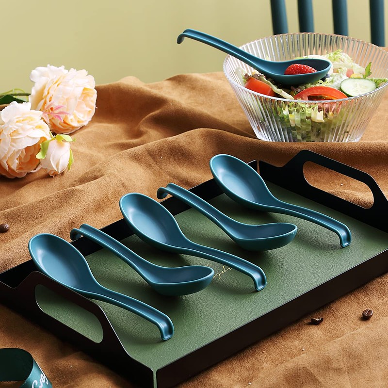 Evanda Soup Spoon, ECO Friendly Dinner Spoon,Made of Food Grade