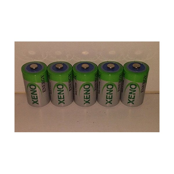 Xeno (5) ER14252 1/2AA Lithium Batteries for TADIRAN TL-2150,TL-4902,TL-5101