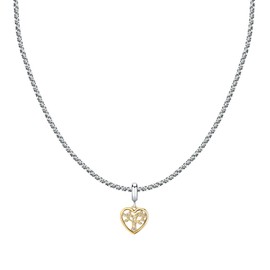 MORELLATO Drops SCZ1287 Women's Necklace Stainless Steel Crystal IP Gold, Alloy Steel, Crystal