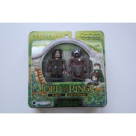 The Lord of the Rings Aragorn - Uruk-hai Berzerker 2 pack Mini Figure