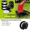 Uchidodo Thread Spools for Einhell GE-CT 18 Grass Trimmer, Pack