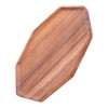 Tea Plate Natural Wood Environmental Protection Uniform Texture Odorless Serving