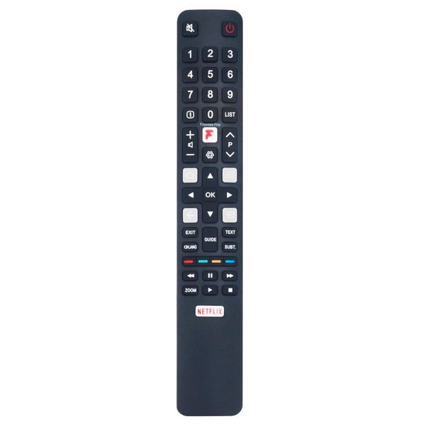 AULCMEET RC802N YUI5 Replacement Remote Control Fit for TCL QLED