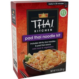 Thai Kitchen Gluten Free Pad Thai Noodle Kit, 9 oz (Pack of 12)