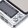 Báscula Digital de Miligramos 500g 0,01g 7 Unidades Báscula de