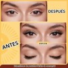 Estilo Natural Pestañas Magnéticas Negras C 2,6 Cm 7 Mm