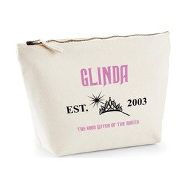 Hippowarehouse Glinda The Good Witch of The South Printed Make up Cosmetic wash Bag 18x19x9cm