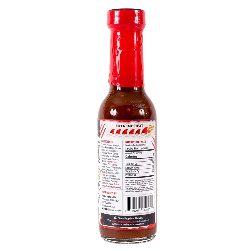 Hammah Gatah Extreme Heat Hot Sauce - Made with Scorpion