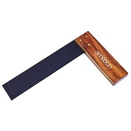 Amtech P3388 230mm (9") Wooden tri Square