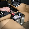 KMMOTORS Foldable hanging trash Can for vehicle, Bling Car Trash