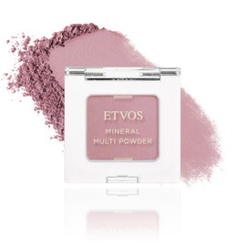 ETVOS Mineral Multi Powder #French Mauve (Eyeshadow, Cheek, Lips 3-in-1 Multifunctional Mini Size Touch-up Soap-off)