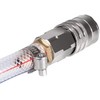 JIAD White Plastic Radiator Coolant Drain Hose, 39.37 inches, For