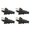 to IEC320 C5 Power Adapter 3 Prong to C5 Converter