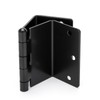 goldenwarm 6 Pack Black Swing Clear Expandable Door Hinges, 3.5"