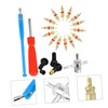 GLEAVI 43pcs Valves Stem Installer Tool Set Tyre Repair Kit