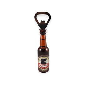 Magnetic Beer Bottle Opener Figure Beer Bottle Bar Refrigerator Decor Unique Birthday Gifts Collection (Cerveza Gallo)