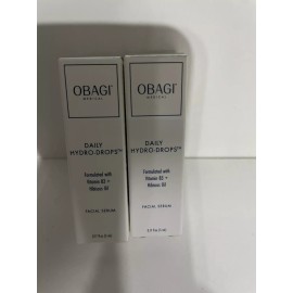Oribe Obagi X 2  Daily Hydro-Drops Facial 5ml / 0.17oz X 2 Bottle TRAVEL SIZE New