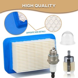 PB-580T PB-580H Tune Up Kit for Echo PB580T PB580H Leaf Blower Parts/Echo Backpack Blower Air Filter Parts PB 580T 580 Fuel Line Filter Spark Plug Maintenance Kit Replaces A226000032 90156Y