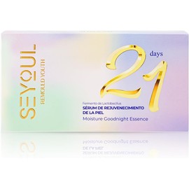 SEYOUL Suero Facial 21 Días con Ácido Hialurónico + Ácido Tranexámico + Niacinamida, Hidratación Profunda y Manchas Menos Visibles, 21 sobres
