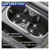 10PCS Fluffy Car Accessories Set, Furry Steering Wheel Cover with