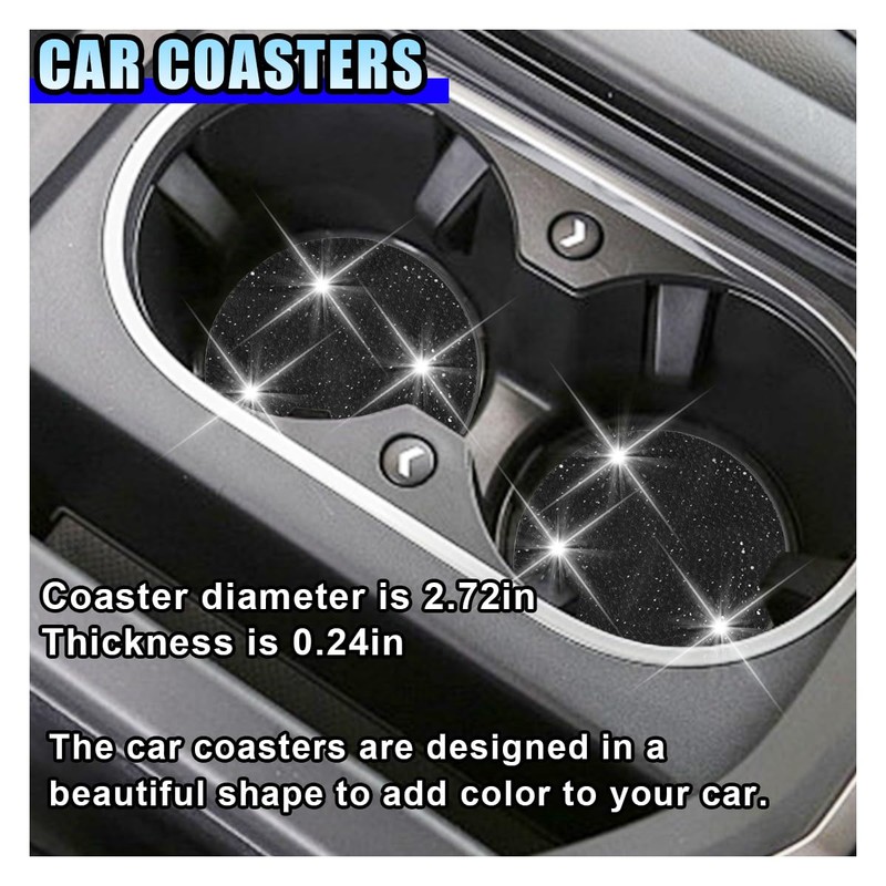 10PCS Fluffy Car Accessories Set, Furry Steering Wheel Cover with