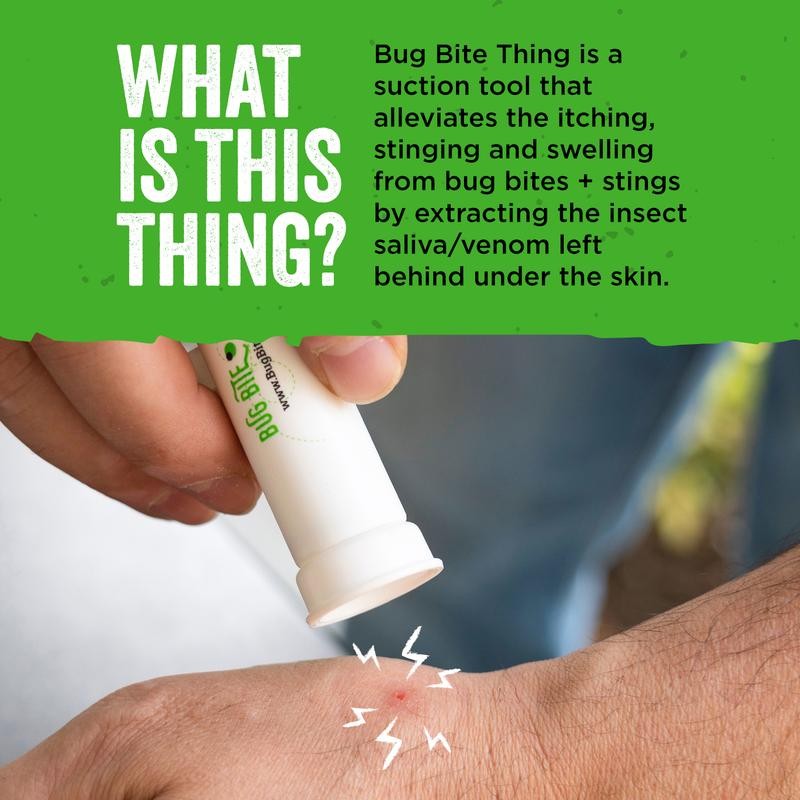 Bug Bite Thing Insect Bite and Sting Suction Tool -