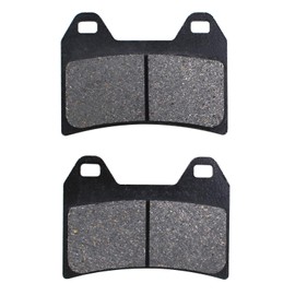 Road Passion Front Disc Brake Pads Replacement For KEEWAY RKV 200 S 14/ RKX 200 13-14/ RKX 200 S Factory 14/ SMC 625 04-06/ II 640 (2 pin pad fixing/Disc with Zero offset) 99-02