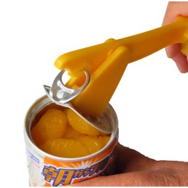 Can Opener (Yellow NEW) 123 Can Opener, Can Opener Tool, Plastic Bottle Opener, Made in Japan, Nail, Present, Can