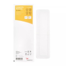 Cardinal Health™ Absorbent Composite Dressing, 4 x 14IN, Case of 20 Boxes of 10