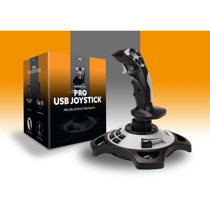 Maxx Tech MXT-JOY-PC accessoire de jeux vidéo Noir, Gris clair