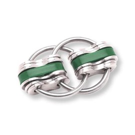 Fidgetland Jumbo Noah - As Seen on Shark Tank - ADHD/ADD, Stress & Anxiety, Bike Chain Fidget, Classroom Approved | Large (Green)