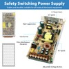 OFFCUP DC 12V 10A 120W Universal Regulated Switching Power Supply,