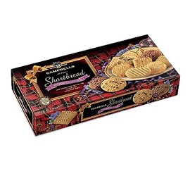 Campbells Shortbread Reserve Collection | with Delicious Double Chocolate Chips & Assorted Shapes | Scottish Cookies Assortment | Scotland Pure Butter Biscuits | Variety Pack | 7.41 Oz (210g)