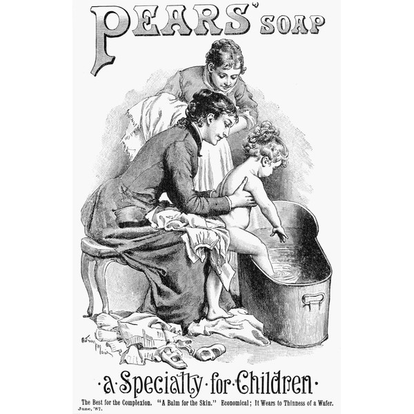 Pears Soap Ad 1887 Namerican Advertisement 1887 For Pears Soap