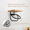 TocTen Hand Towel Holder for Bathroom Wall Mount Towel Ring